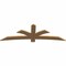 Ekena Millwork Davenport Timber Gable Bracket, Western Red Cedar, 84"W x 28"H x 1 1/2"D x 5 1/2"F, 8/12 Pitch GBW084X28X0206DAV00SWR - alternate 5